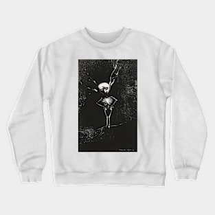 Creepy Ghostly Maze of Branches Halloween Tee Crewneck Sweatshirt